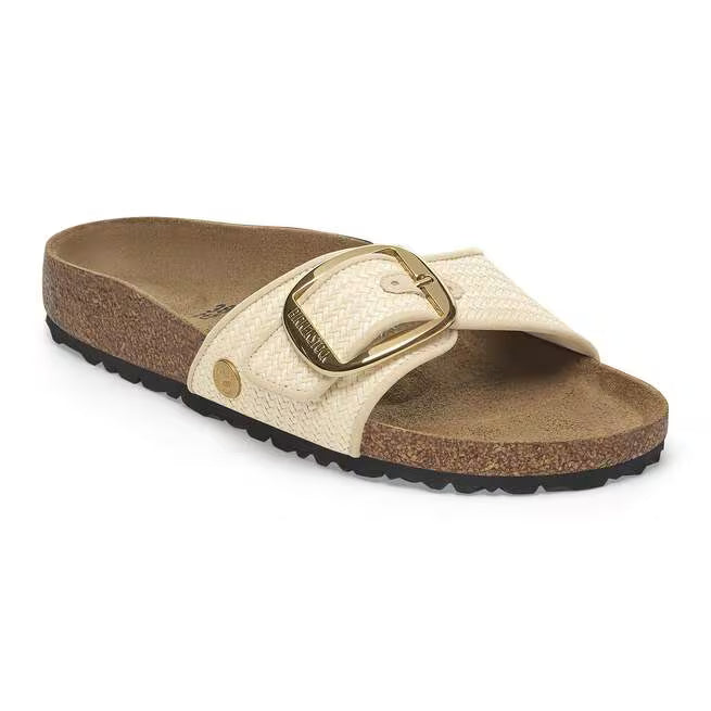 W Madrid Big Buckle Raffia