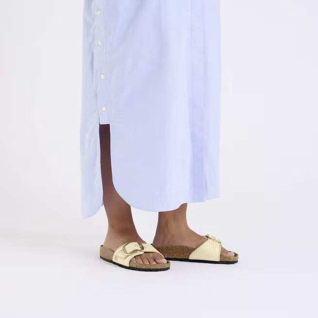 W Madrid Big Buckle Raffia