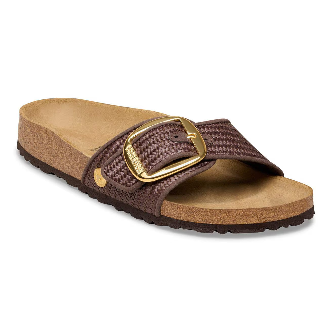 W Madrid Big Buckle Raffia