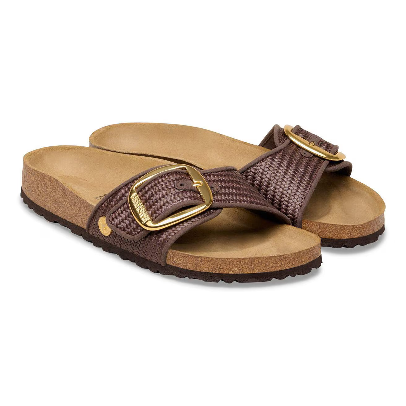 W Madrid Big Buckle Raffia